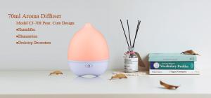Quality 5v 70ml USB Ultrasonic Remote Control Humidifier wholesale