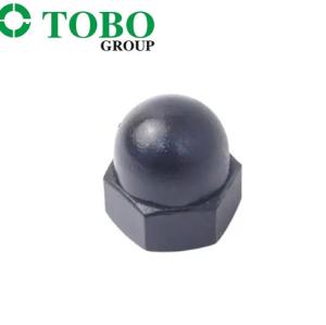 Quality TOBO customized Stainless Steel Zinc Black Hex Acorn Cap Dome Nut Din1587 wholesale