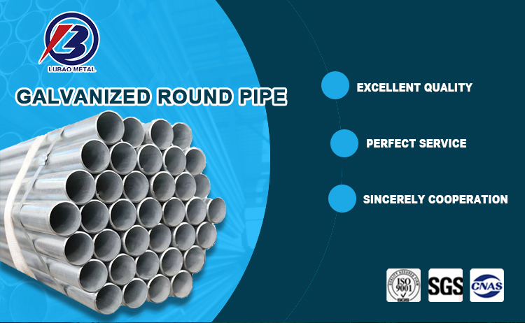 Q235B Q345 ST52 100*100 Galvanized Steel Pipe 90mm GI Hollow Square Round Welded Pipe Tube with Cold Rolled Technique
