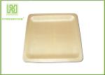 Personalized Wooden Dinner Trays , Disposable Serving Trays Wooden Dinnerware