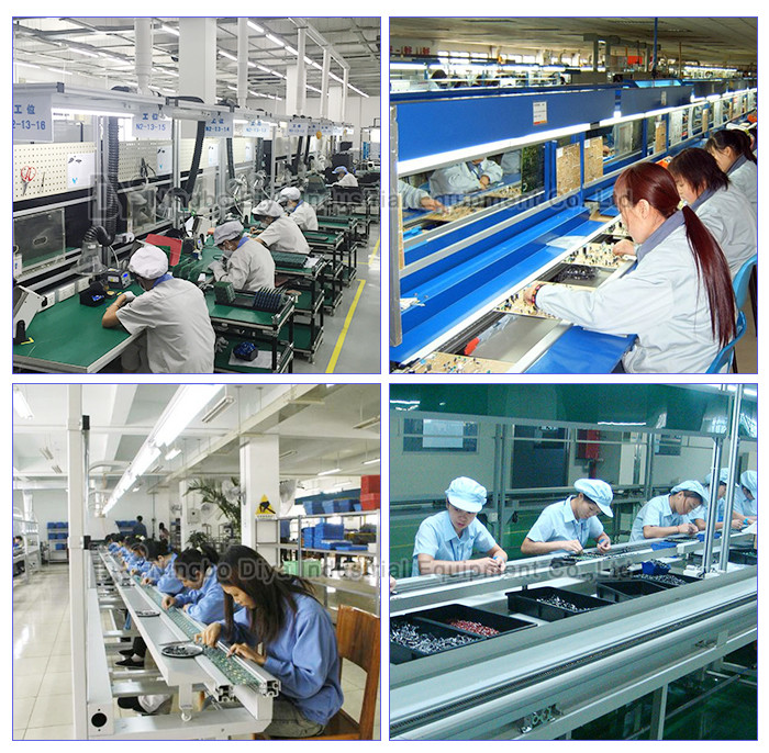 Aluminium Tube Assembly Conveyor Systems Metal Edge For Workshop