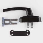 Aluminum Alloy Door Window Hardware Handles Black Pull Door Handle Casement