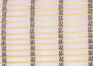 Quality 8mm Woven Aluminum Stainless Steel Metal Mesh Cabinetry Stairs wholesale