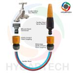 Plastic Garden Hose Spray Nozzle W/ Easy Quick Click Connection