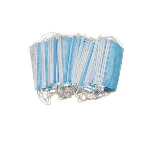 Quality 3 Ply Disposable Medical Face Mask Dust Mouth Mask Strong Electrostatic Filtering wholesale