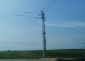 Quality 100m EN S235JR Galvanized 110KV Electric Power Tower wholesale