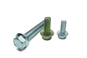 Quality Carbon steel Class4.8 Zinc Plated M6 M8 M10 Serrated Hex Flange Bolts wholesale