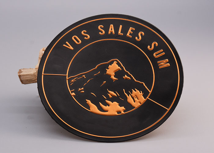 Degradable Tpu Embossed 3D Logo Heat Transfer Labels For Clothing
