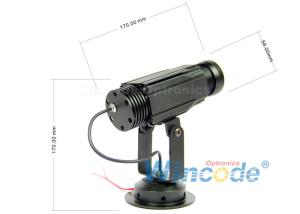 Quality 12W Portable Led Projector Aluminum Section , Led Logo Door Projector Lights IP44 wholesale