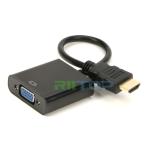 HDMI To VGA Converter Adapter Cable HD 1080P 1080P HDMI Male to VGA Female Video