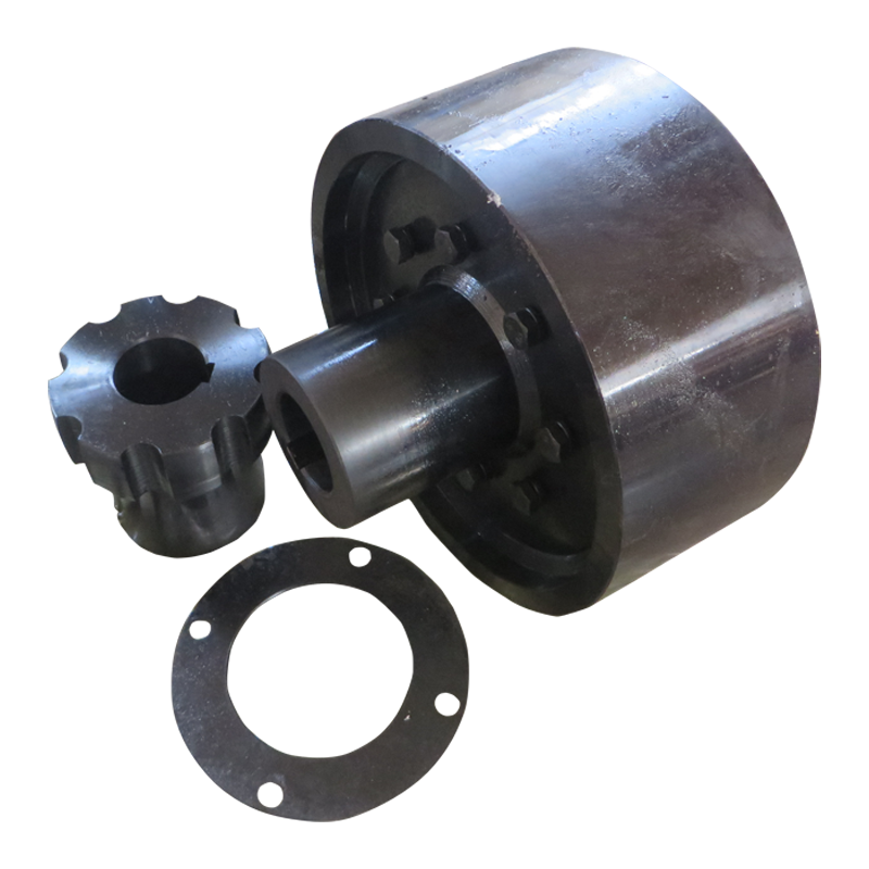 Customized ZLL type elastic pin Flexible gear coupling with brake wheel