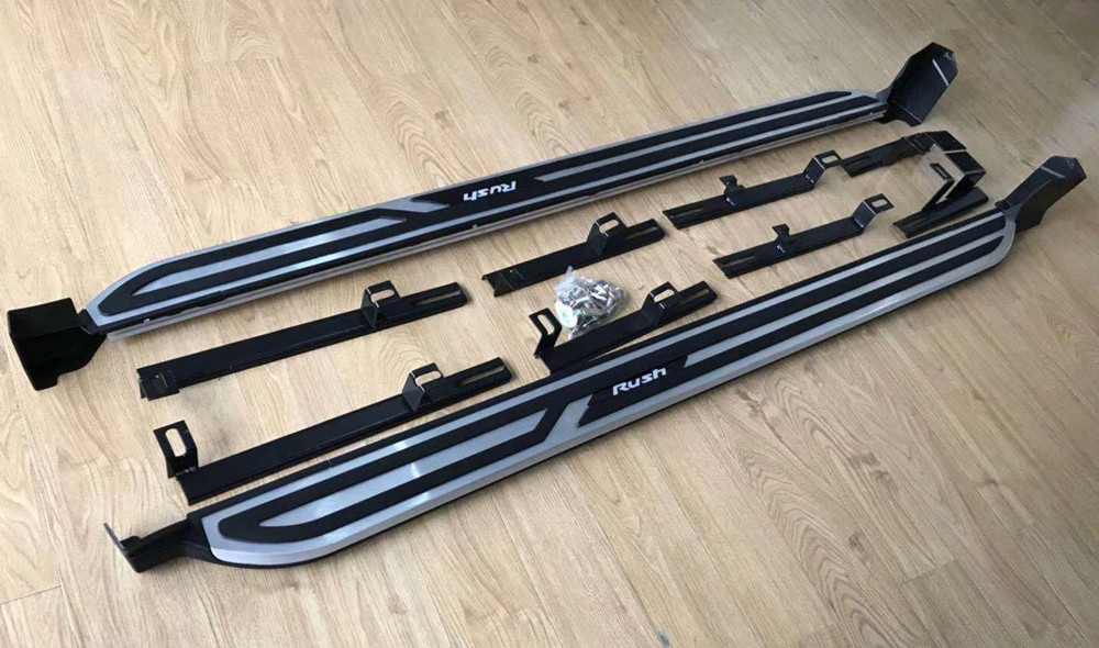 Vogue Style Side Step Running Boards for 2018 2019 All New Toyota Rush