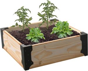 Quality Garden Plant Corner Bracket for Raised Garden Powder Coated and Long-lasting Metal wholesale