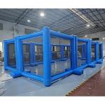 Commercial Sport Games Inflatable Paintball Arena PVC Paintball Field