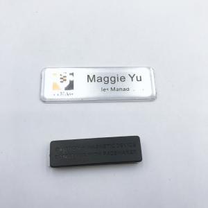 Quality 66x22mm Magnetic Name Badge wholesale