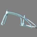 Lightweight Full Carbon Folding Bike Frame Foldable Bicycle Frameset 20inch