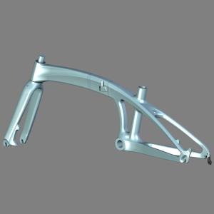 Quality Lightweight Full Carbon Folding Bike Frame Foldable Bicycle Frameset 20inch wholesale