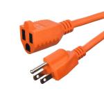 10FT 16/3 Indoor Outdoor Waterproof 3 Prong Flexblie SJTW Weatherproof 13AMP