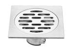 Stainless Steel Bathroom Floor Drain Round Type International Standard