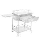 Long Lasting Hospital Stainless Steel Trolley Customized Surgical Case Cart