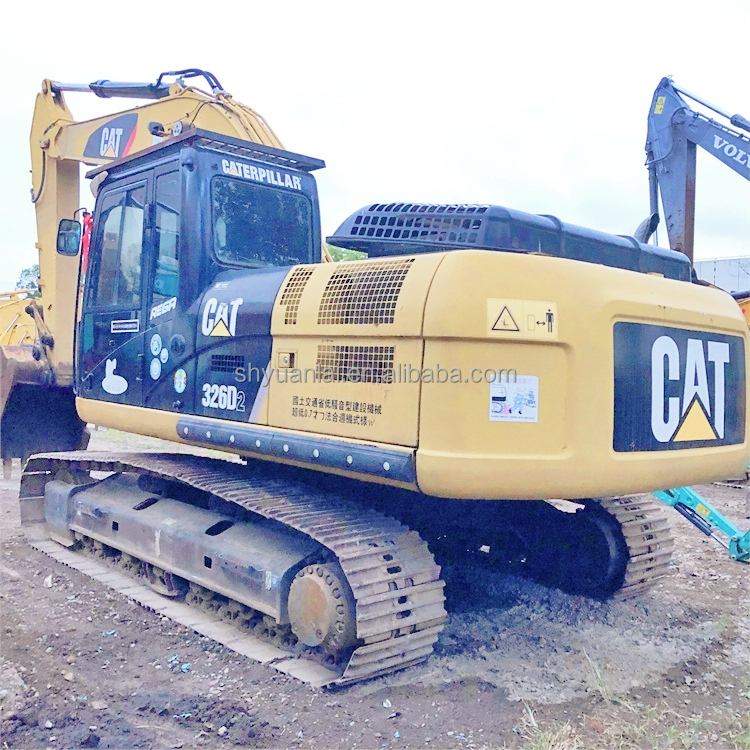 Second Hand CAT326D Excavator with Soft Steel Design and Original Hydraulic Valve