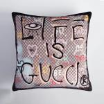 Geometric Patterns Printed Cushion Cover 45*45 Cm Square