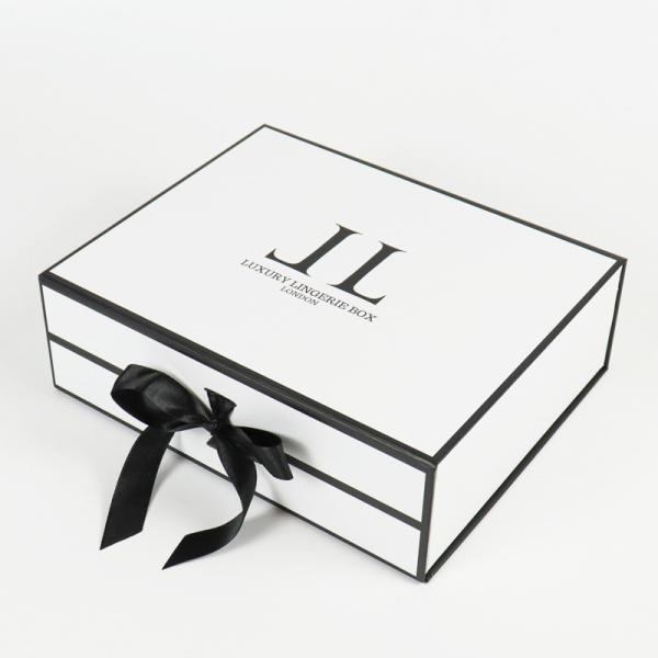 High-end clamshell magnetic book gift box dress suit skirt shirt packaging gift