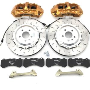 Quality Custom Gold GT6 Caliper Kit 355X32 Disc Flower Center Cap wholesale