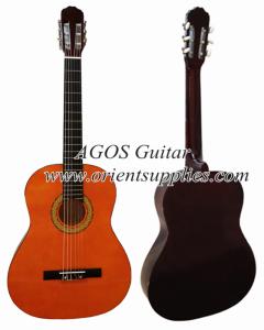 Quality 39inch Basswood classical guitar Black ABS binding CG3910A wholesale
