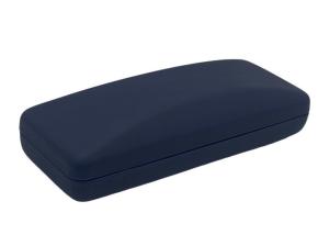 Quality Silk Leather Wrapped Metal Glasses Case , Hard Spectacles Case wholesale