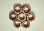Hex Head M8 1.25 Carbon Steel Nuts Heat Resistance For Construction Plain Finish