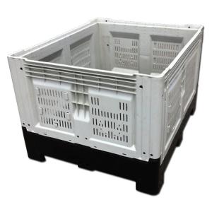 Quality Cunstomzied Color Collapsible Plastic Pallet Containers 700L Capacity 43kg Weight wholesale