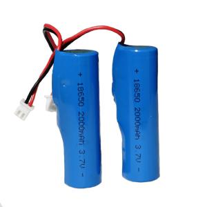 Quality 7.4Wh 3.7V 2000mAh 18650 Lithium Ion Battery Pack wholesale