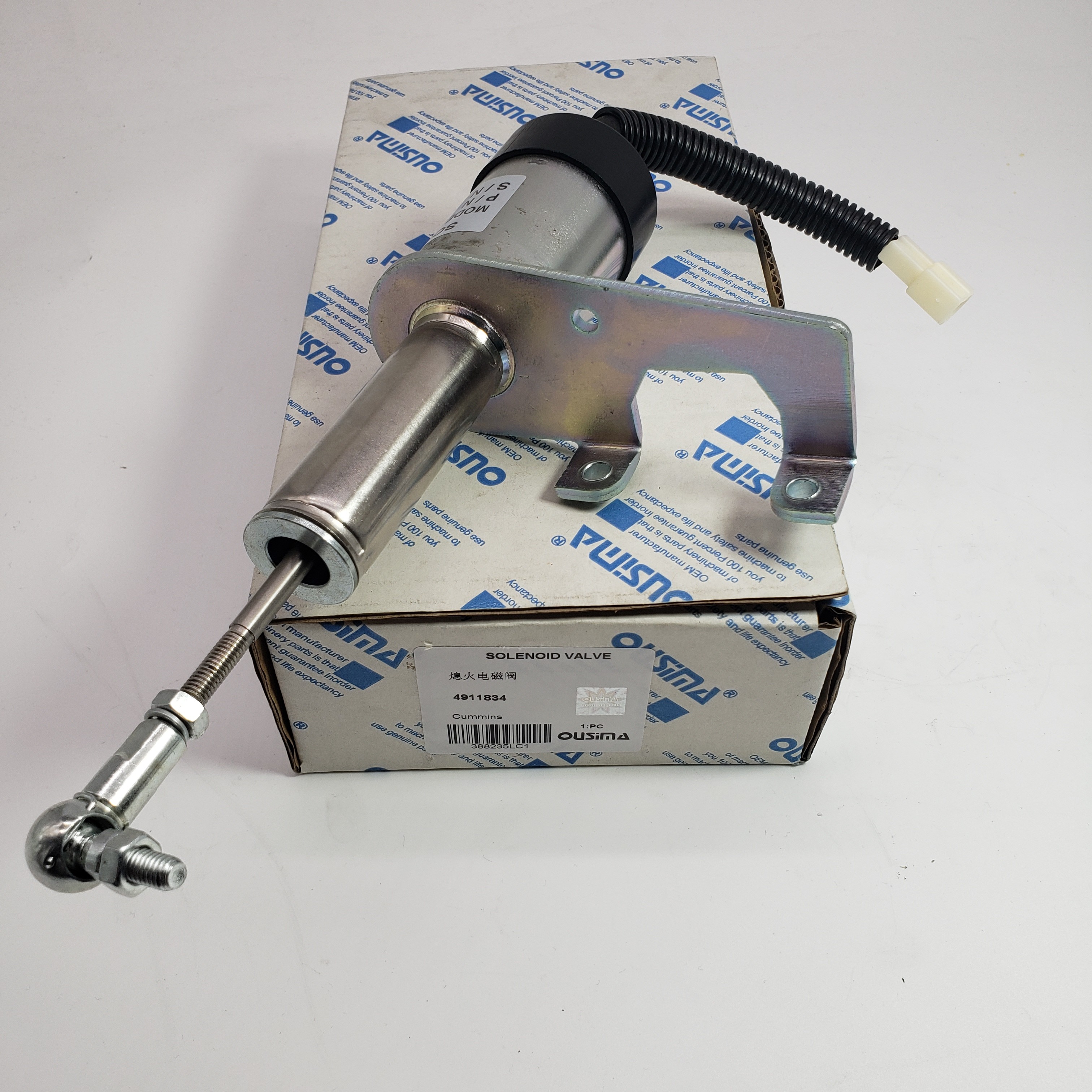 Solenoid Valve 4911834 12V for Cummins Engine Excavator Parts