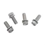 M8 Sliver Galvanized Hex Head Screws 5.8 Carbon Steel Bolts