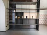 Black Aluminum Metal Rack Storage Shelf Floating Shelves For Living Room