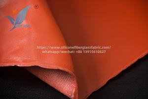 Quality Single Sided Heat Insulation Silicone Coated Fiberglass Fabric wholesale