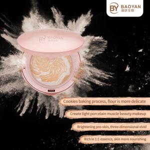Quality Mineral Makeup Baked Powder , Multi Color Face Natural Highlighter Makeup wholesale