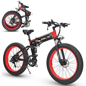 Quality 1000W Motor 14AH S/\MSUNG Lithium Battery E-Bike 26x4.0 inch Fat Tire Folding E-Bike Electric Bike Drop Shipping Available wholesale
