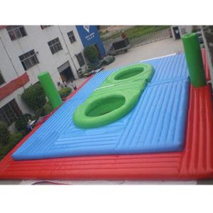 Quality Inflatable Waterproof and Fireproof Bossaball Filed Sport Games Price wholesale