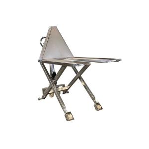 Quality Manual Single Scissor Lift Table 1500kg Stainless Pallet Jack Lifting Height 31.50in wholesale