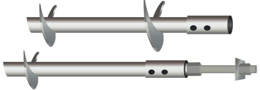 Helical Anchor Screw Piles Solar Photovoltaic Brackets