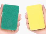 Anti Ultraviolet Kitchen Cleaning Sponge Lightweight Colorful Kitchen Sponges