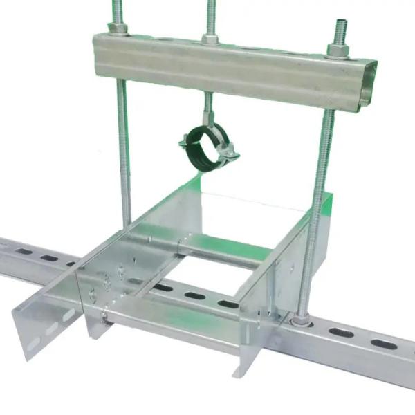 Fire Resistant Silver Aluminum Seismic Restraints For Piping Industrial Seismic