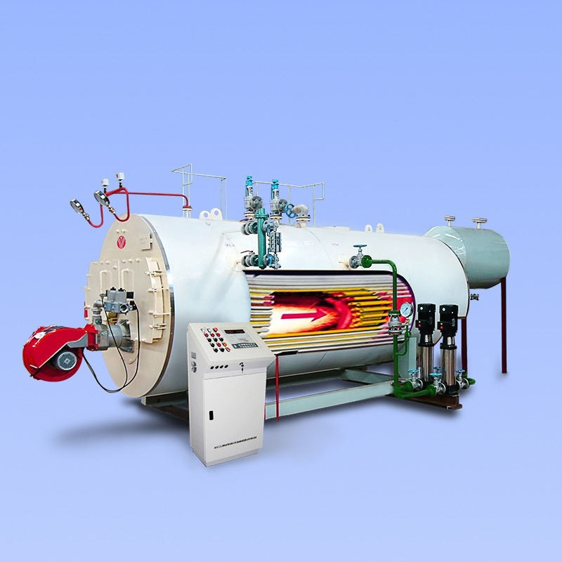 Automatic 1 to 20 Ton Natural Gas LPG Diesel Oil Fired Industrial Steam Boiler