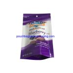 Aluminum foil stand up pouch bag with zipper for food packaging