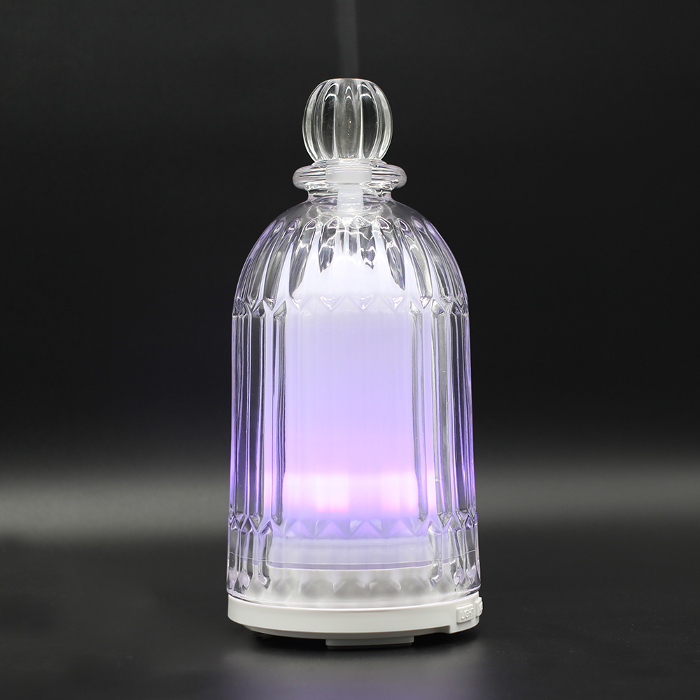 HOMEFISH OEM Dropshipping Multicolored 120ml Glass Humidifier Essential Oil Diffuseur Scent Diffuser Machine