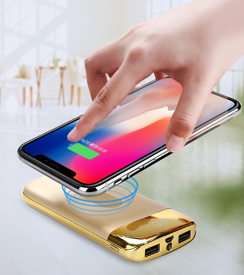 Luxos 10000mAh 5V2A Double Usb Wireless Powerbanks UN38.3