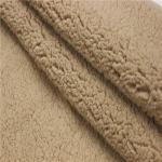100% polyester sherpa fleece fabric