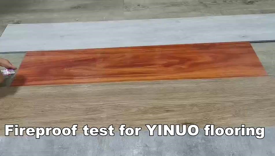 Laminate Waterproof SPC Vinyl Flooring Wear Resistant 3.5mm-6mm